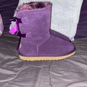 Purple UGG boots